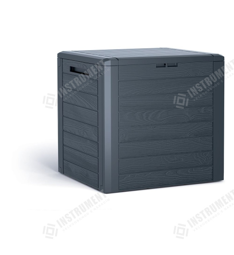 box záhradný 58cm-140l WOODEBOX MBWL140-S433 antracit plastový PROSPERPLAST