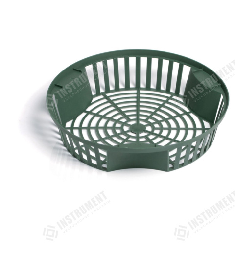 košík na cibuloviny 21,5cm ONION II IKCS215-G851 tmavo zelený plastový PROSPERPLAST
