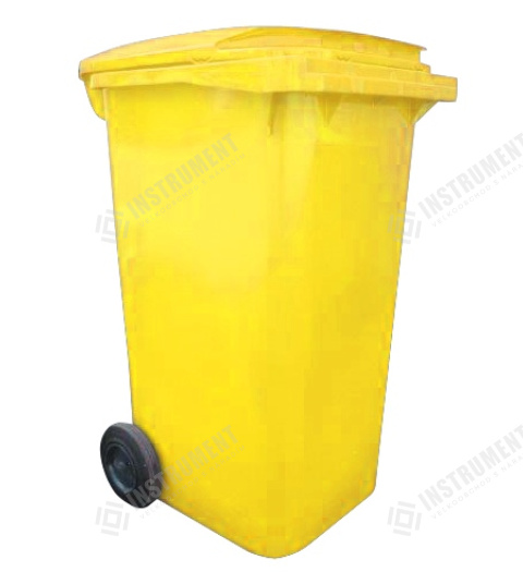 popolnica 240l plastová žltá J.A.D. / nádoba na odpad