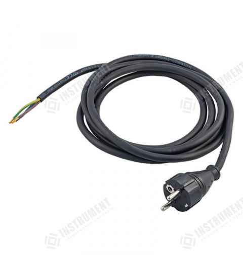 kábel napájací s vidlicou FSG 3x1,0mm 1,5m / flexo šnúra