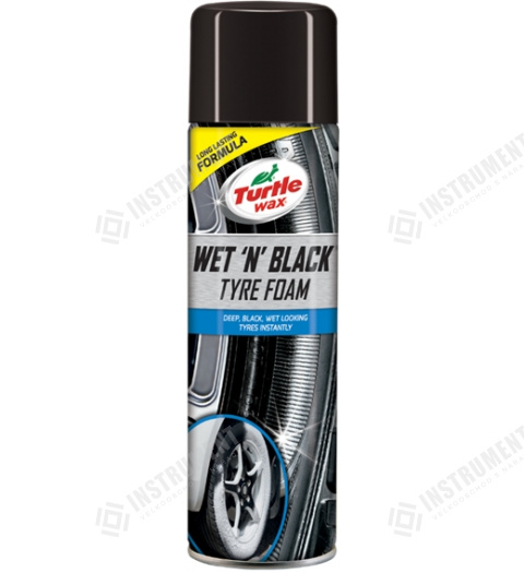 lesk na pneumatiky TW Wetn Black Tyre Foam 500ml aerosol