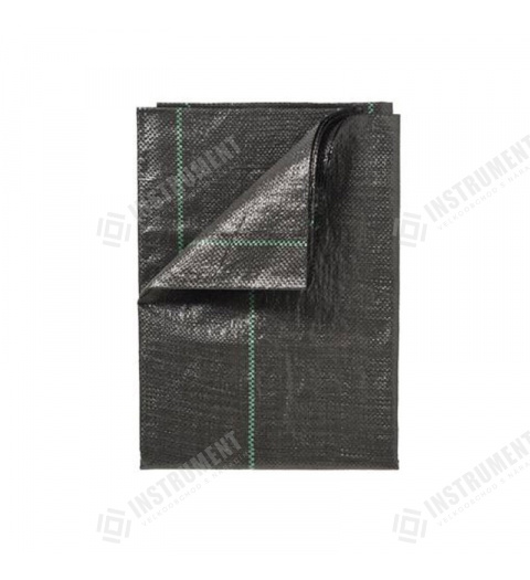textília tkaná 1,5x10m čierna 90g/m2 agrotextília 