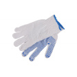 rukavice pracovné bavlnené s PVC terčíkmi PLOVER veľ.10 LEVIOR