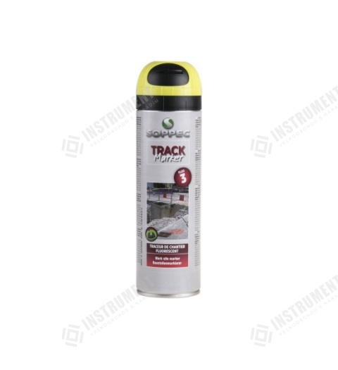 sprej fluorescenčný TRACKMARKER, 500ml, žltý / spray