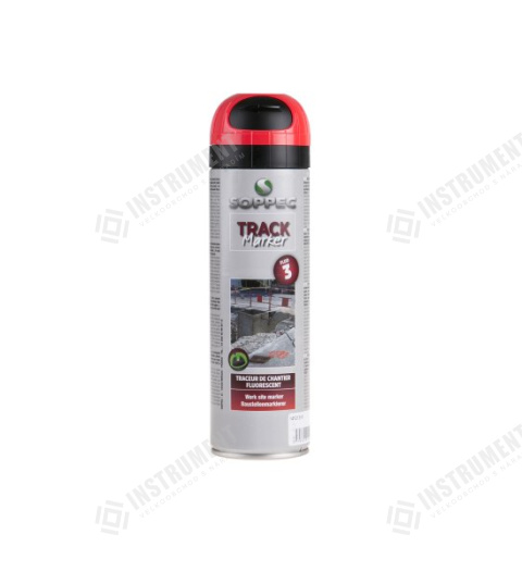 sprej fluorescenčný TRACKMARKER, 500ml, červený / spray