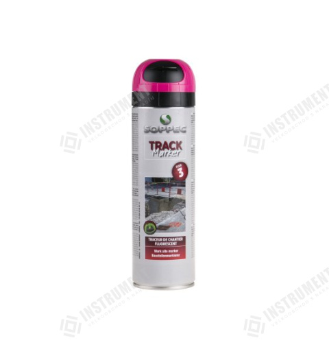 sprej fluorescenčný TRACKMARKER, 500ml, ružový / spray