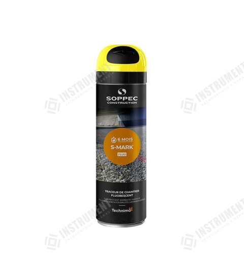 sprej fluorescenčný S-MARK, 500ml, žltý / spray
