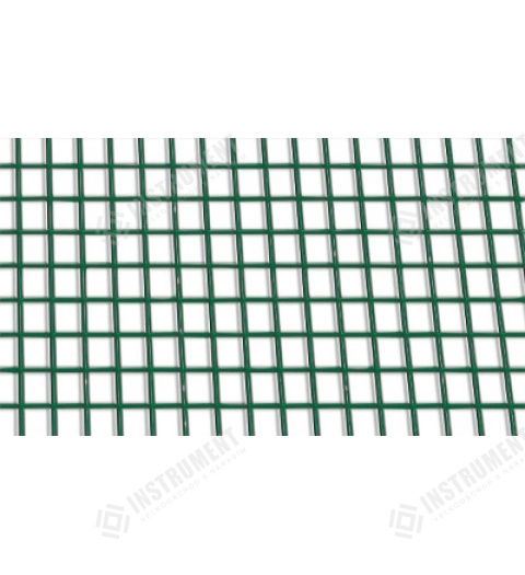 pletivo poplastované štvorcové 13mm 1,2mm 1000mm PVC 25m zelené rolka LEVIOR