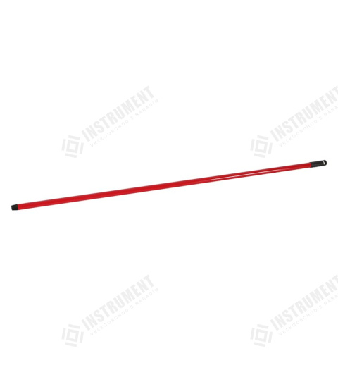 násada zmetáková alu 130cm, jemný závit, červená LEVIOR 52125