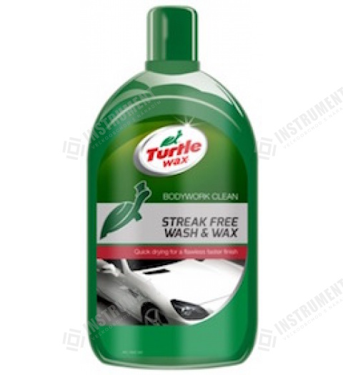 šampón+vosk TW Green Line Streak Free Wash & Wax 500ml